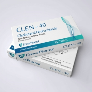 Enova Pharma Clenbuterol 40 Mcg 100 Tablet